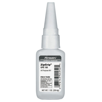 Zip Grip GPE 100 Cyanoacrylate Adhesives, 1 oz