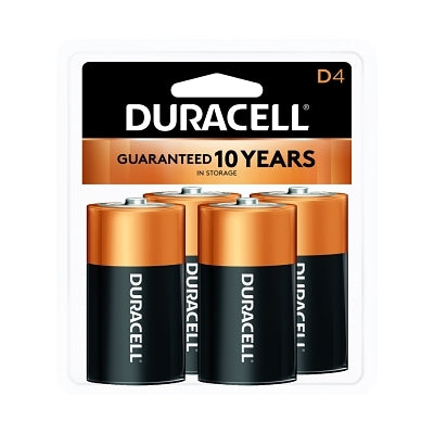 COPPERTOP ALKALINE BATTERIES D 4/PK