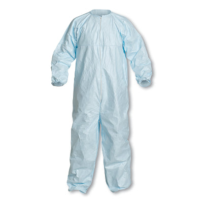 TYVEK MICRO CLEAN 2-1-2COVERALL BLUE