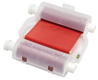 BBP31/BBP33 Heavy-Duty Print Ribbons, 200 ft x 4.33 in, Red