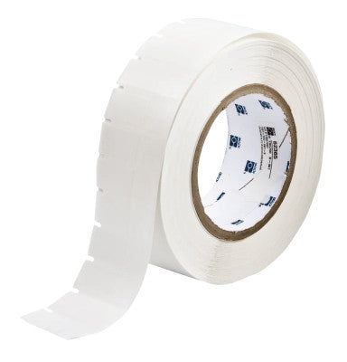 Thermal Transfer Printable Labels, 0.97 in x 1 5/8 in, White/Translucent