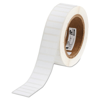 Freezerbondz Thermal Transfer Printer Labels, 1/2 in x 1 1/4 in, White
