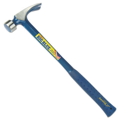 Builders Series Framing Hammer, Large Face, Straight Steel Handle, 18 in, 2.3 lb