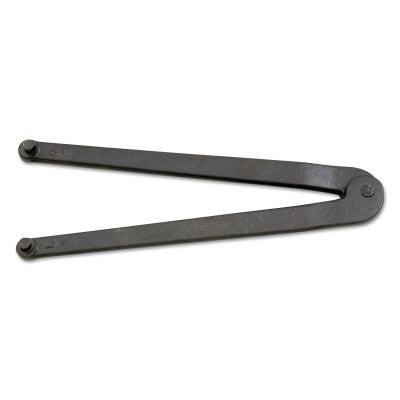 Adjustable Face Spanners, 3 in Opening, Pin, Forged Alloy Steel, 8 1/4 in