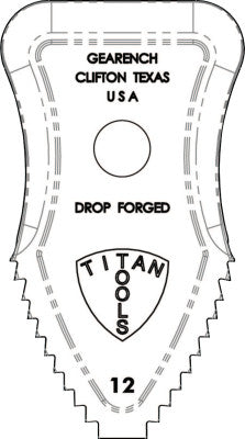 JAWS F/C12P CHAIN TONGS CODE A