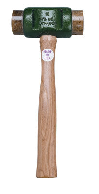 Solid-Head Hammers, Size 5, 2 3/4 in Dia.