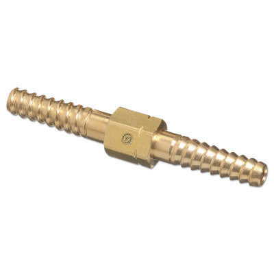 Brass Hose Splicers, 200 PSIG, Spiral Hex, 3/16 in