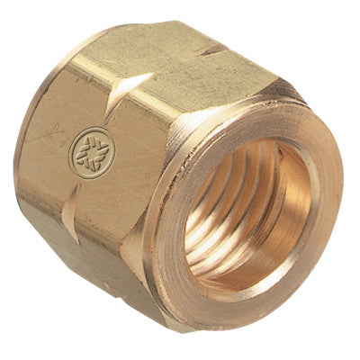 Hose Nuts, 200 PSIG, Brass, C-Size, Oxygen