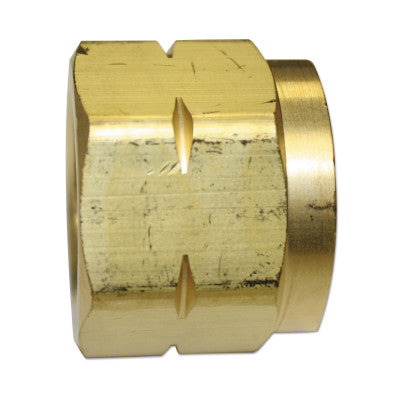 Regulator Inlet Nuts, Hydrogen; Natural Gas, Brass, CGA-350