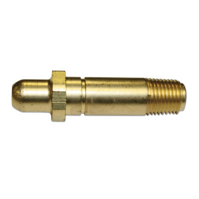 Regulator Inlet Nipples, Hydrogen;Natural Gas, 1/4"(NPT), 2 1/2", Brass, CGA-350
