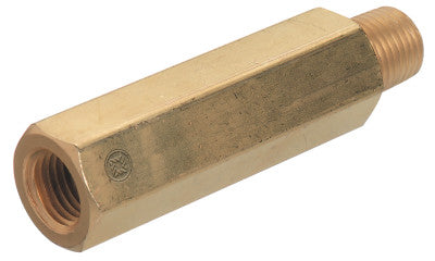 Pipe Thread Extension Adapters, Adapter, 3,000 PSIG, Brass, 1/4 in (NPT)