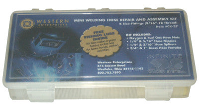 Hose Repair Kits, Nipples; Ferrules; Splicers; Nuts; Free Box Cutter; Kit Box