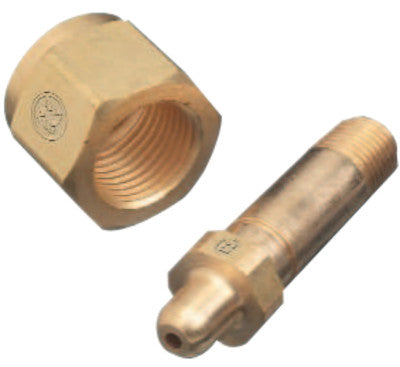 Regulator Inlet Nuts, Corrosive Gases, Stainless Steel, CGA-330