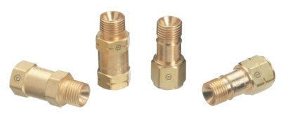 Check Valves Torch Model A Size, 3/8 in - 24, Oxygen, M/F, RH