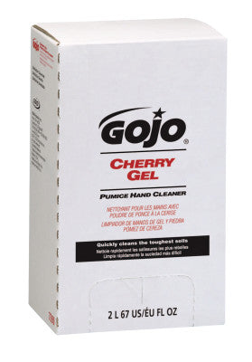 Cherry Gel Pumice Hand Cleaners, Cherry, Bag-in-Box, 2,000 mL