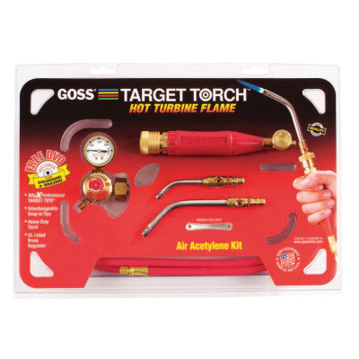 Target Air-Acetylene Torch Outfits 5/16"; 7/16", Acetylene(B), Soldering/Brazing