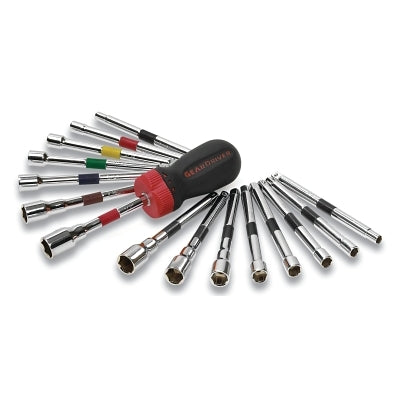 16PC GEARED NUT DRIVERSET