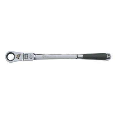 Pass Thru XL Locking Flex-Head Ratchets With GearRatchet Handles, 3/8 in