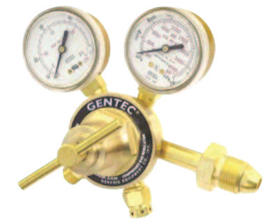 Flow Gauge Regulators, Argon, AR/CO2, CGA 580, 4,000 psi inlet