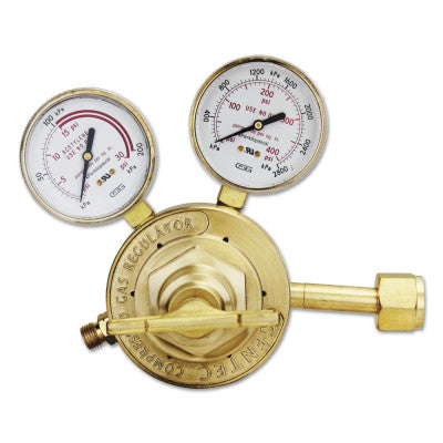 Single Stage Regulators, Acetylene, CGA 300, 400 psi inlet