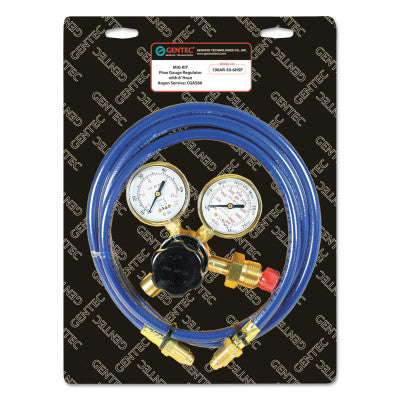 Flow Gauge Regulators, Argon Ar/CO2,CGA 580, 4,000 psi inlet