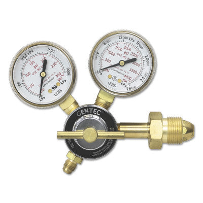 Single Stage Regulators, Inert Gas (Ar, He, N2), CGA 580, 4,000 psi inlet