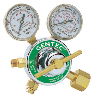 Single Stage Regulators, Oxygen, CGA 540, 4,000 psi inlet
