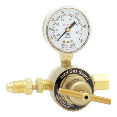 301 Inert Gas Guard Regulators, Argon, Carbon Dioxide, 0 - 80 scfh, 4,000 psig