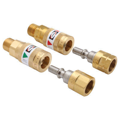 26-QCT Torch Inlet Quick Connectors, Torch to Hose, Inert Gas/Oxygen
