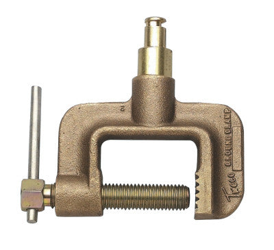 Ground Clamps, 600 A, Tweco Male Plug, C-Clamp