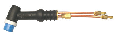 Super Cool WP-18SC Water Cooled TIG Torch Body, Angled Head, 9 1/4, 25 ft Cable