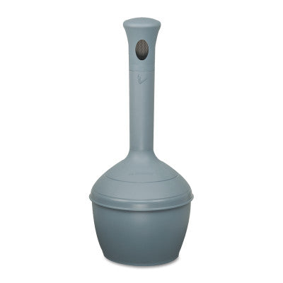 Elite Smokers Cease-Fire Butt Receptacles, 4 gal, 18 in h, Polyethylene, Gray