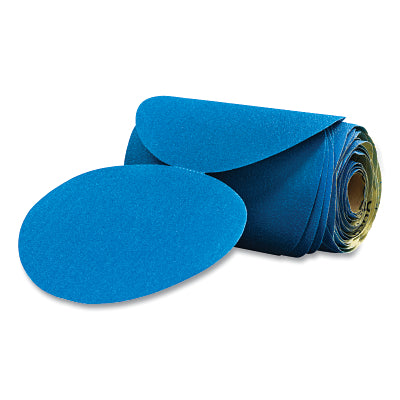BLUE ABRASIVE DISC ROLL 36205 6IN 150 GRADE