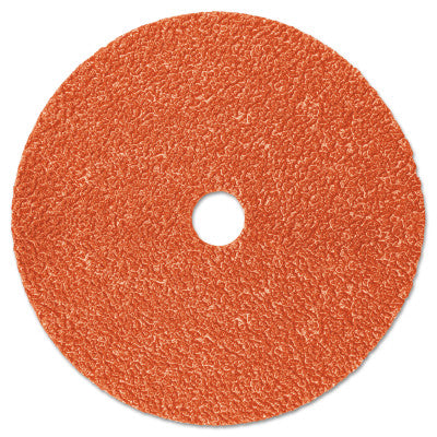 787C Fibre Discs, Ceramic, 5 in Dia, 7/8 in Arbor, 36+ Grit