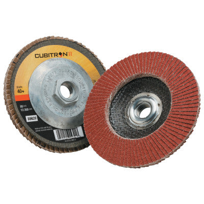 Cubitron II Flap Disc 967A, 4 1/2 in, 40 Grit, 13,300 rpm, Type 29