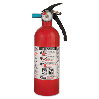 Automobile Fire Extinguishers, Class B and C Fires, 2 lb Cap. Wt.