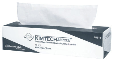 Kimtech Science Precision Wipe Tissue Wipers, Pop-Up Box, White, 140 per box
