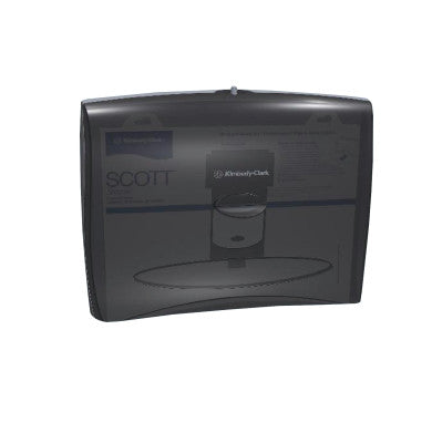 In-Sight Personal Toilet Seat Cover Dispensers, Plastic, Black