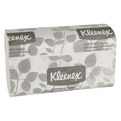 SCOTTFOLD Paper Towels, 7 4/5 x 12 2/5, White, 120/Pack
