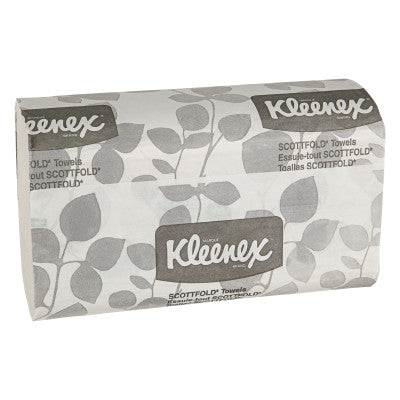 SCOTTFOLD Paper Towels, 9 2/5 x 12 2/5, White, 120/Pack