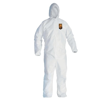 A45 COVERALL HOOD ELASTIC WRIST ANK MD