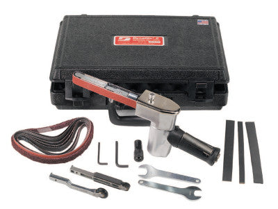 Dynafile II Abrasive Belt Machine Kits, 18 in x 1/4 in-3/4 in Belts, 1/2 hp