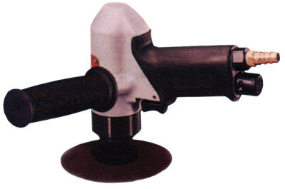 Pneumatic Disc Sanders, 4 1/2 in; 5 in Pad, 8,000 rpm, 0.7 hp