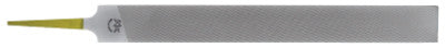 CORINOX Machinist Flat Files, 8 in, Smooth Cut; Cut 0, 9/16 X 7/32, 2 Safe Edges