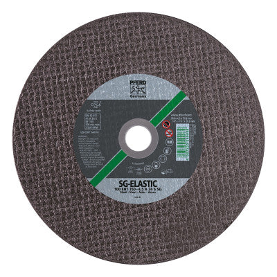 Metal Cut-Off Wheel, 14 in Dia, 1/8 in Thick, 24 Grit Alum. Oxide