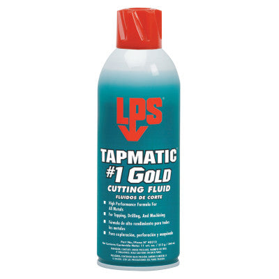 Tapmatic #1 Gold Cutting Fluids, 11 wt oz, Aerosol Can