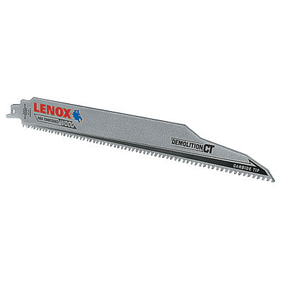 DEMOLITION CT Reciprocating Saw Blades, 9 in x 1 in, 6 TPI, 1/pk