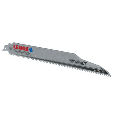 DEMOLITION CT Reciprocating Saw Blades, 12 in x 1 in, 6 TPI, 1/pk