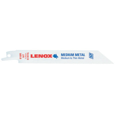 T2 Bi-Metal Reciprocating Saw Blades, 6 in x 3/4 in, 14 TPI, Soft Metals