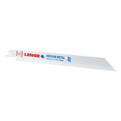 T2 Bi-Metal Recip Saw Blades, 8 in, 18 TPI, Most Metals, Fiberglass and Plywood